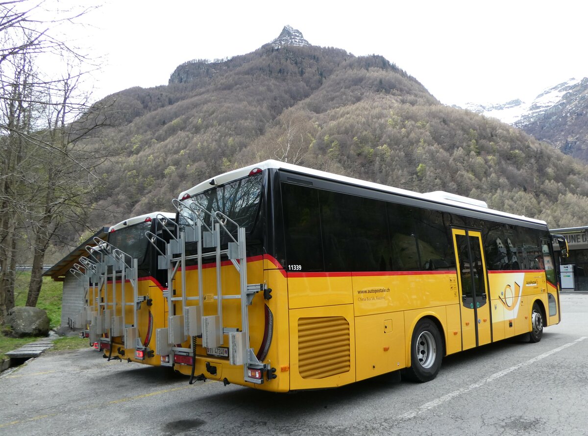 (248'712) - Chiesa, Riazzino - TI 47'240/PID 11'339 - Iveco am 16. April 2023 in Sonogno