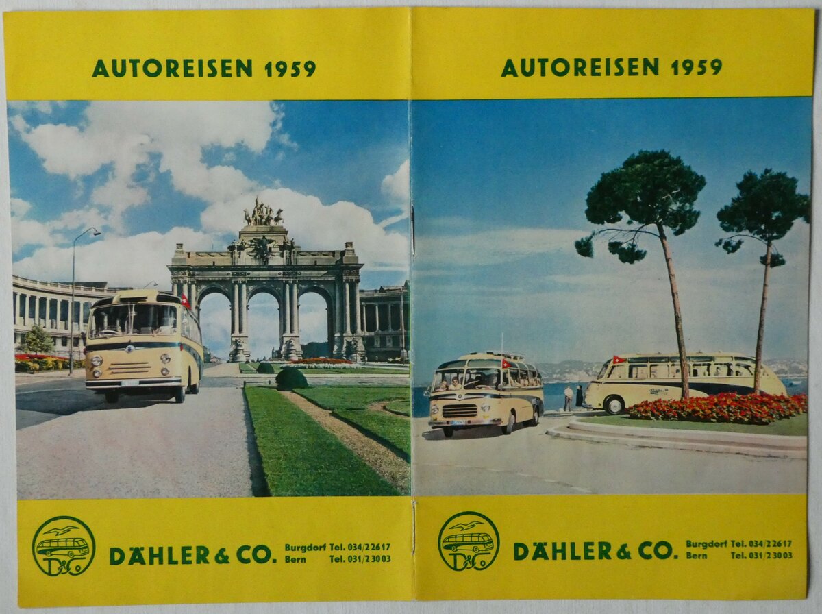(249'081) - Dhler-Autoreisen 1959 am 23. April 2023 in Thun