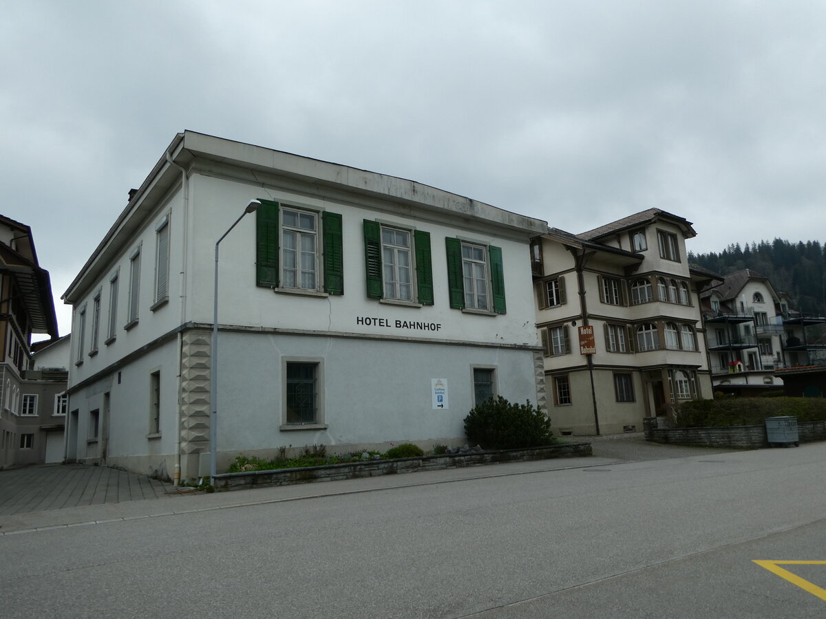 (249'319) - Hotel Bahnhof am 30. April 2023 in Escholzmatt