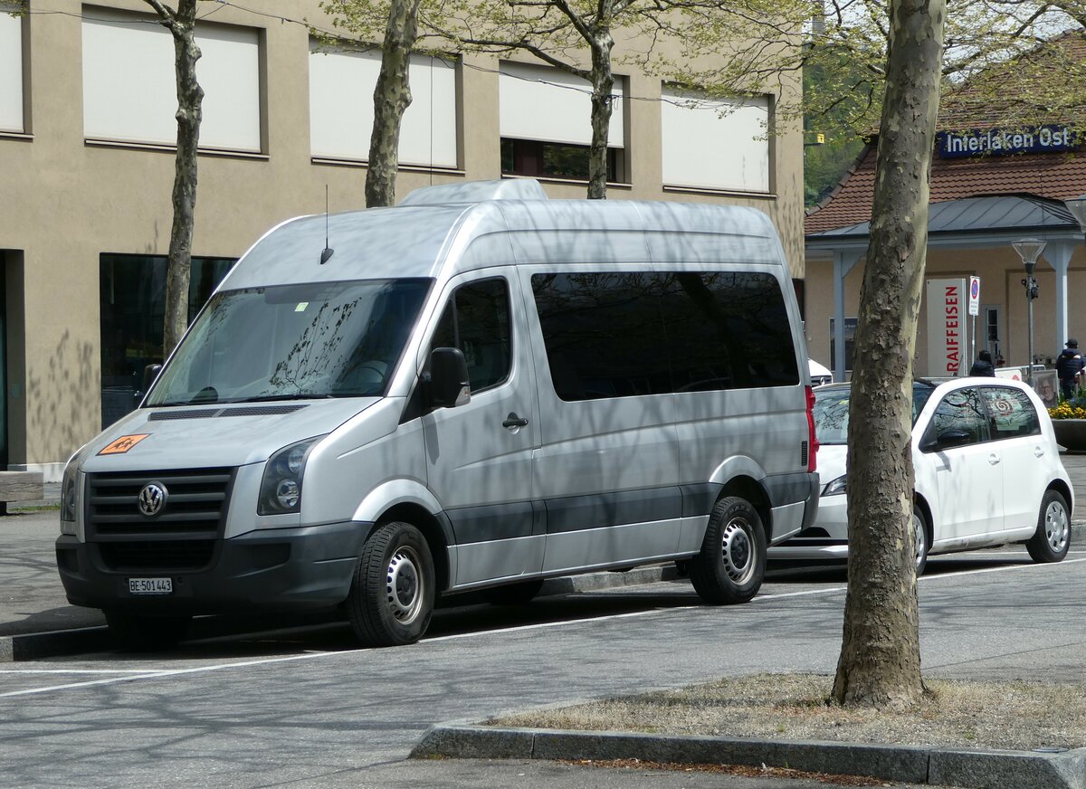 (249'407) - Bnigen Schule, Bnigen - BE 501'443 - VW am 2. Mai 2023 beim Bahnhof Interlaken Ost