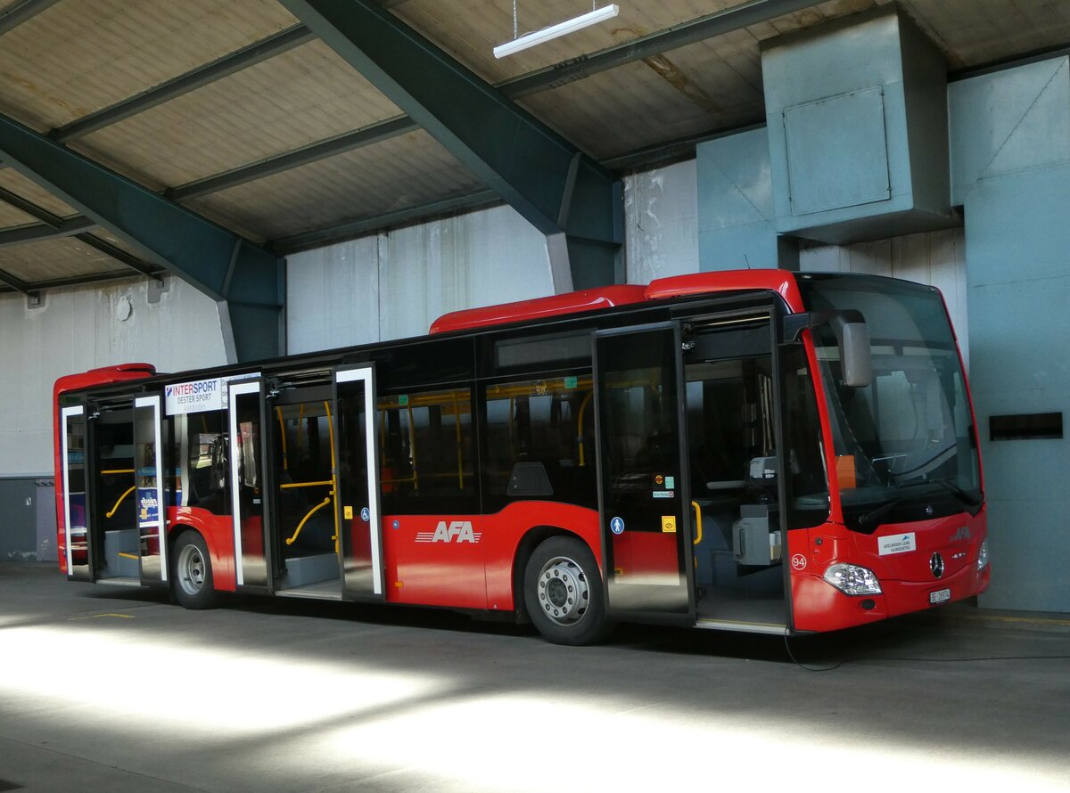 (249'545) - AFA Adelboden - Nr. 94/BE 26'974 - Mercedes am 4. Mai 2023 in Adelboden, Busstation