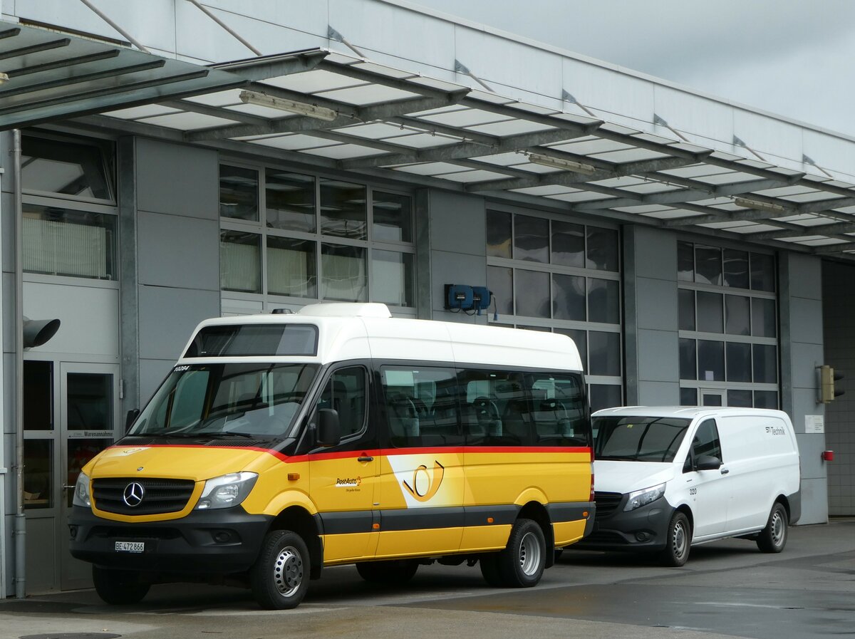 (249'841) - PostAuto Bern - BE 472'866/PID 10'284 - Mercedes am 11. Mai 2023 in Thun, Garage STI