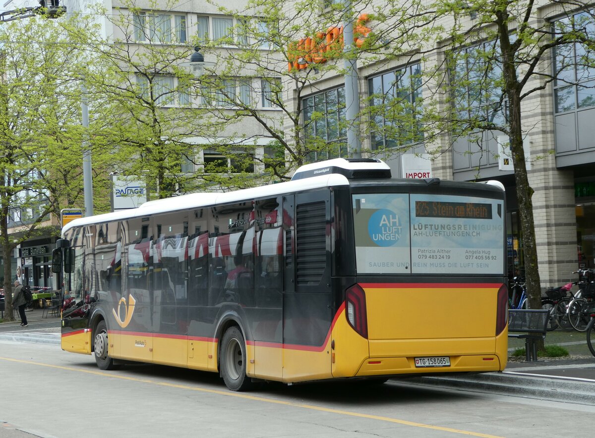 (249'873) - PostAuto Ostschweiz - TG 158'065/PID 11'924 - MAN am 12. Mai 2023 beim Bahnhof Frauenfeld