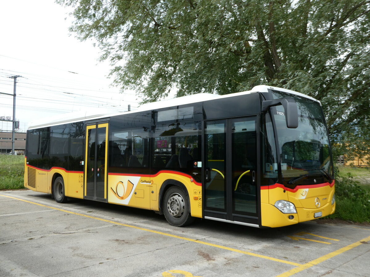 (250'180) - CarPostal Ouest - VD 261'491/PID 11'025 - Mercedes am 18. Mai 2023 in Yverdon, Garage