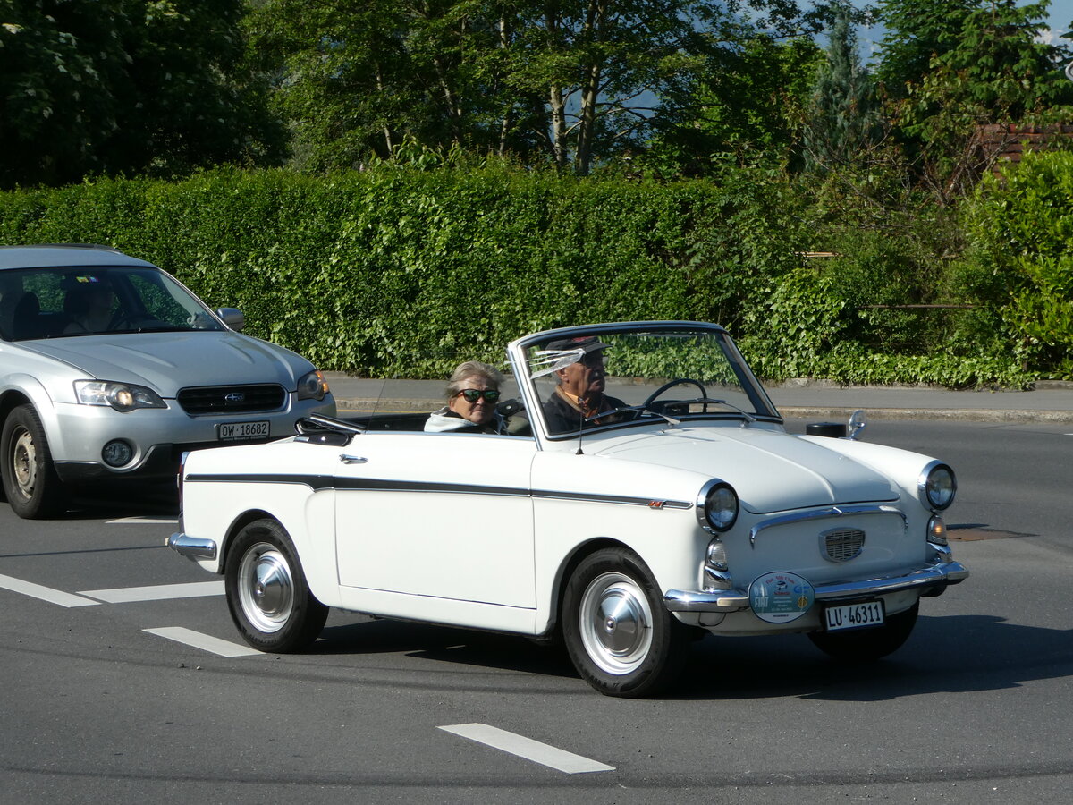 (250'502) - Autobianchi - LU 46'311 - am 27. Mai 2023 in Sarnen, OiO