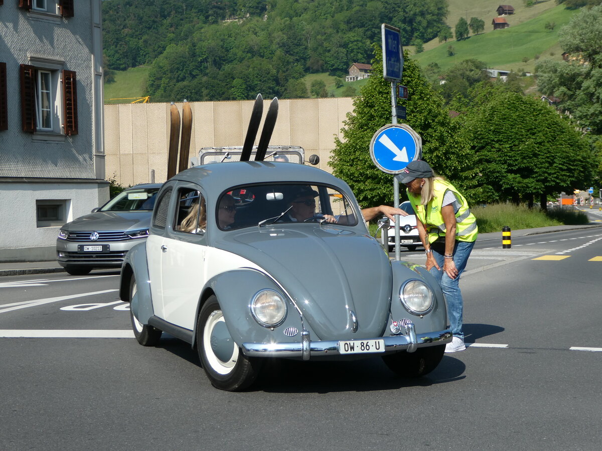 (250'551) - VW-K�fer - OW 86 U - am 27. Mai 2023 in Sarnen, OiO