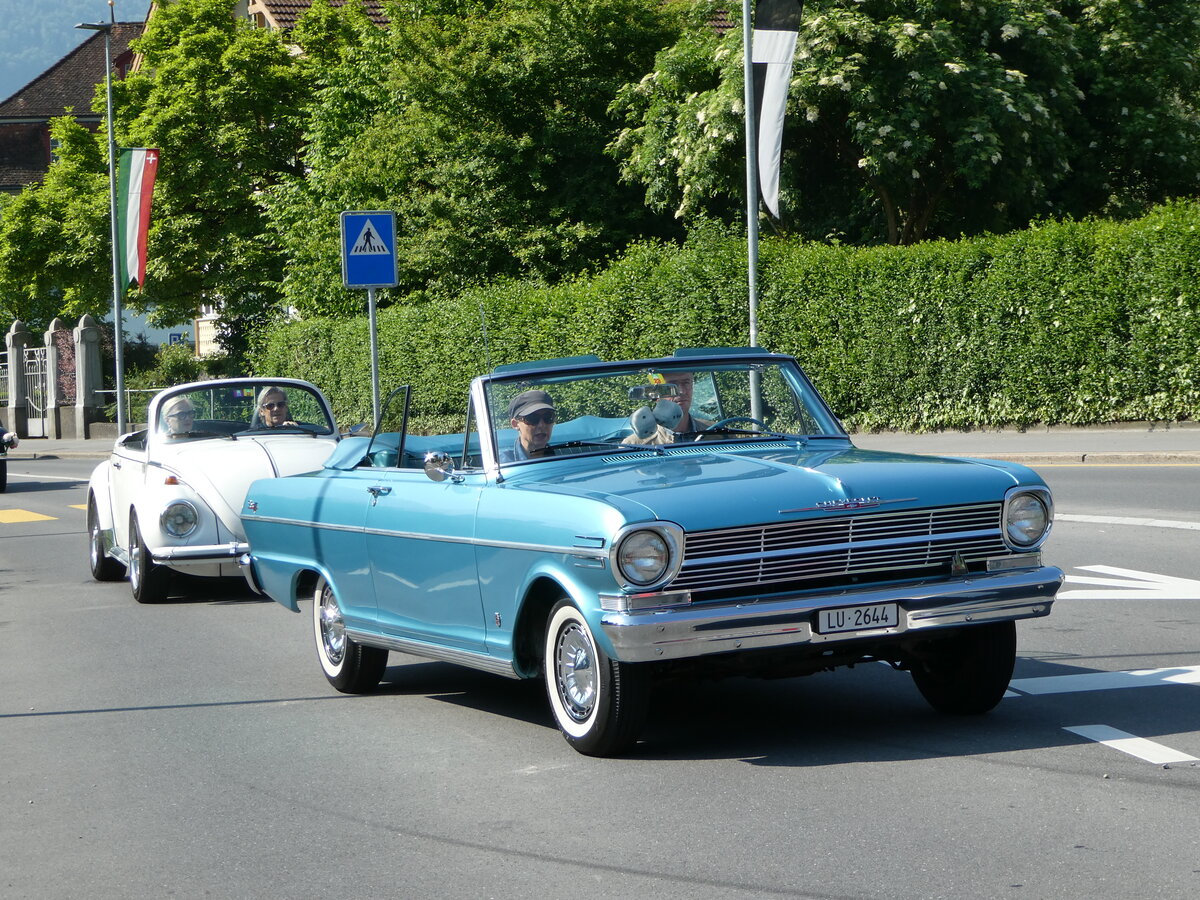 (250'569) - Chevrolet - LU 2644 - am 27. Mai 2023 in Sarnen, OiO