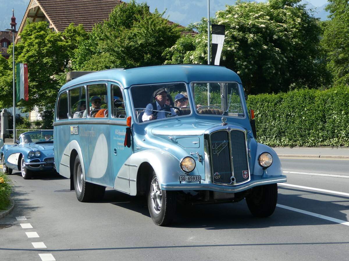 (250'594) - Schneider, Ermenswil - SG 65'933 - Saurer/Lauber am 27. Mai 2023 in Sarnen, OiO