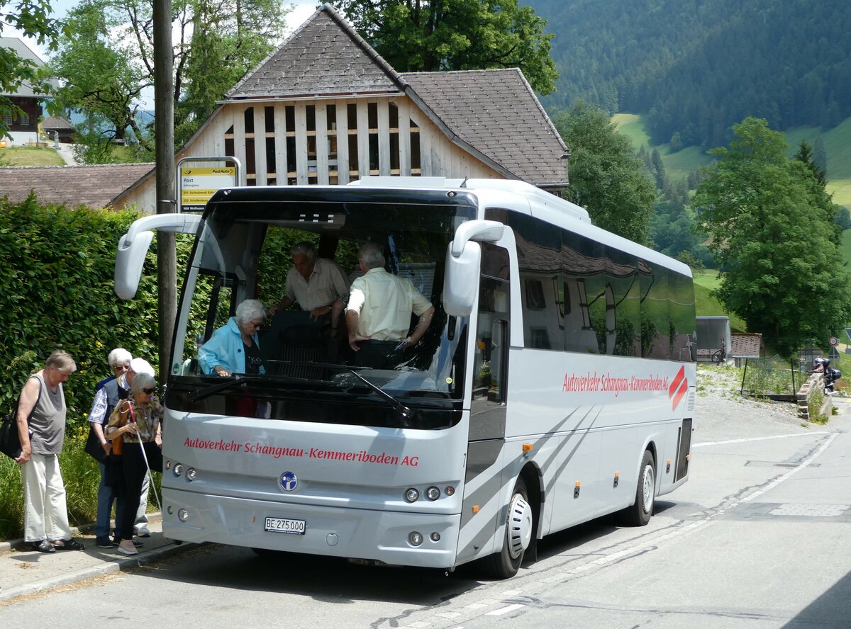 (251'364) - ASK Schangnau - Nr. 7/BE 275'000 - Temsa am 11. Juni 2023 in Schangnau, Post