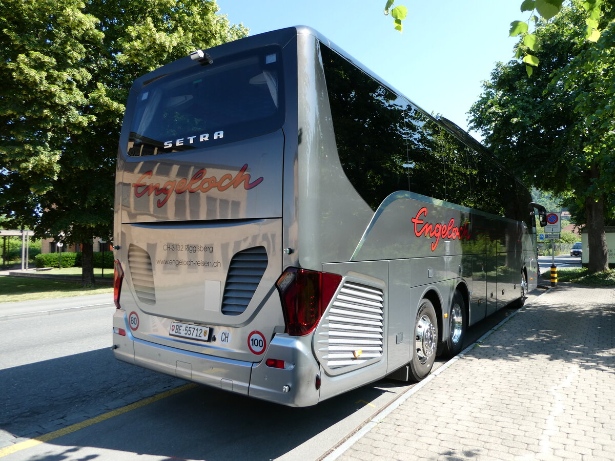 (251'491) - Engeloch, Riggisberg - BE 55'712 - Setra am 14. Juni 2023 in Thun, Hotel Seepark