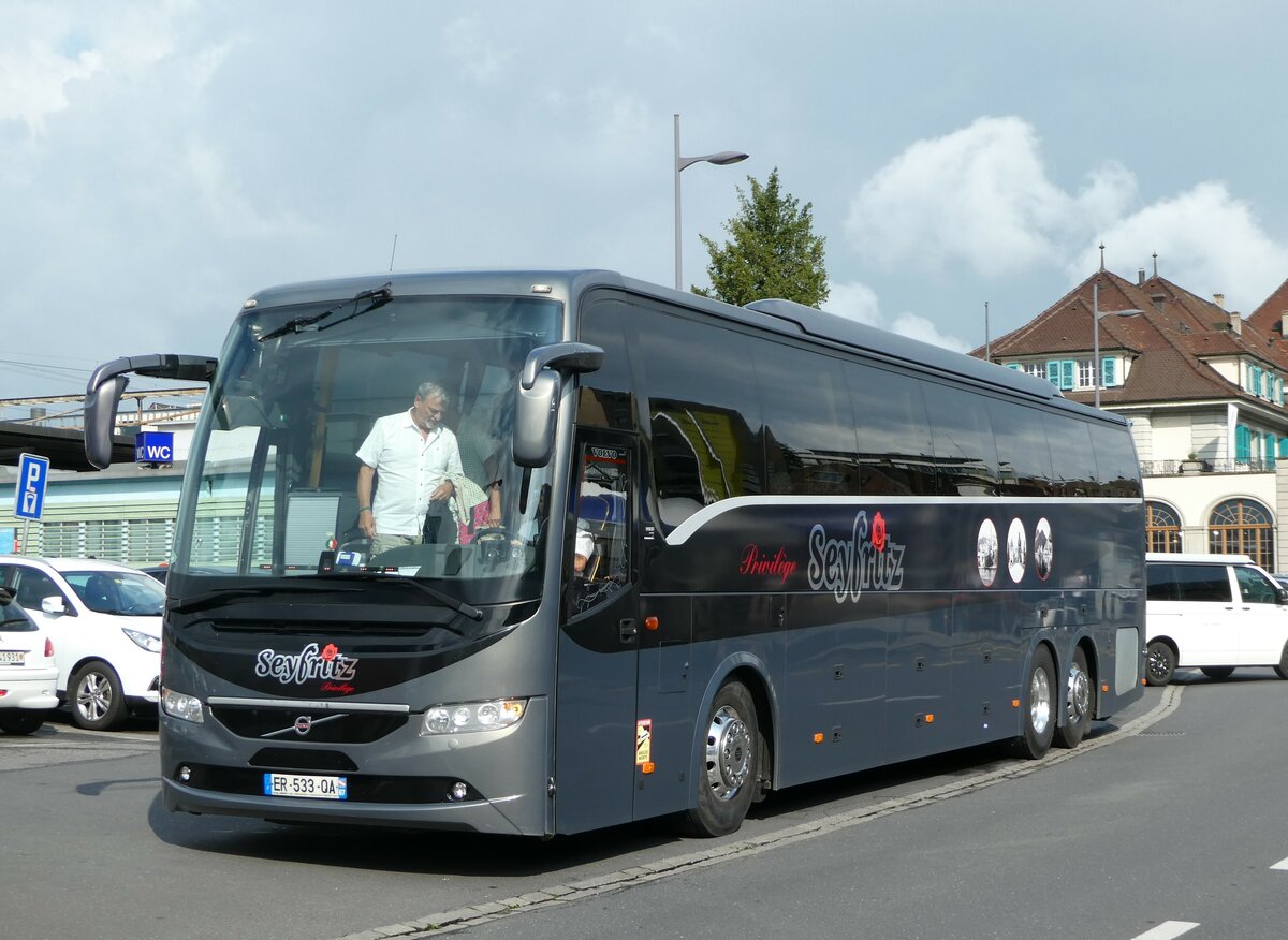 (251'903) - Aus Frankreich: Seyfirtz, Obernai - ER 533 QA - Volvo am 23. Juni 2023 beim Bahnhof Thun