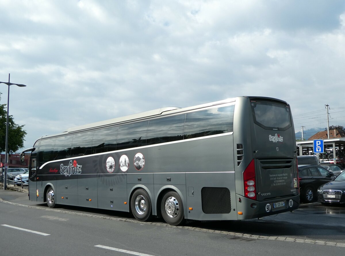 (251'904) - Aus Frankreich: Seyfritz, Obernai - ER 533 QA - Volvo am 23. Juni 2023 beim Bahnhof Thun