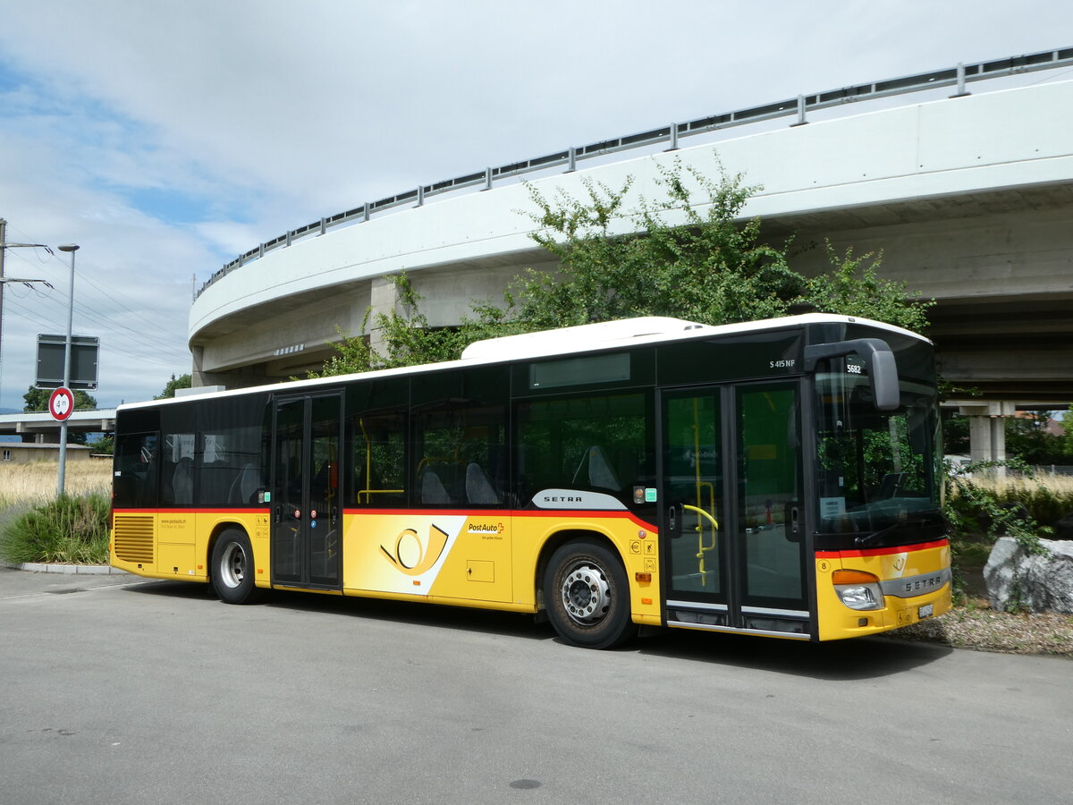 (252'222) - Flck, Brienz - Nr. 8/BE 643'926/PID 5682 - Setra am 1. Juli 2023 in Kerzers, Interbus