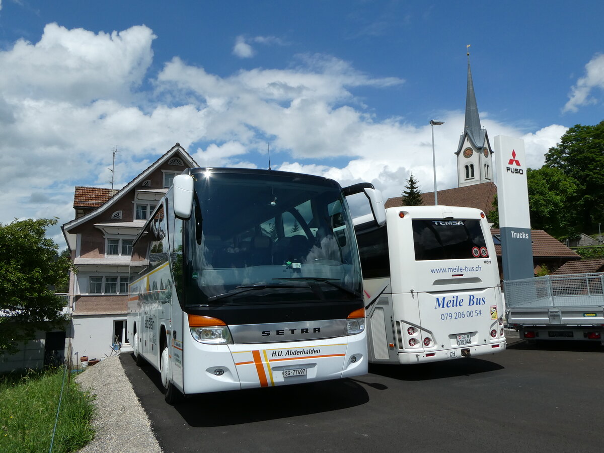 (252'327) - Abderhalden, Wildhaus - SG 77'497 - Setra am 4. Juli 2023 in Nesslau, Altherr