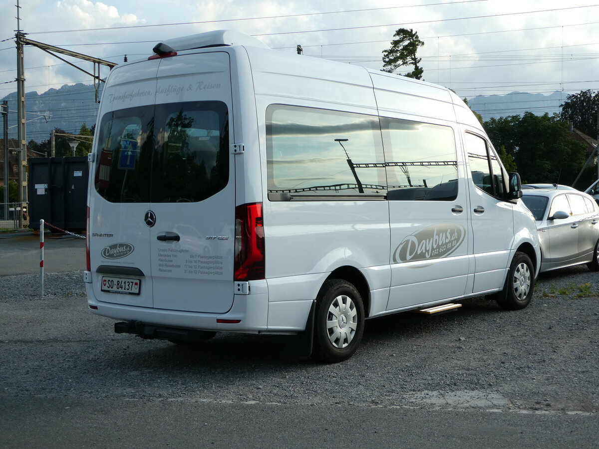 (252'845) - Daybus, Flumenthal - SO 84'137 - Mercedes am 20. Juli 2023 in Thun, Rosenau