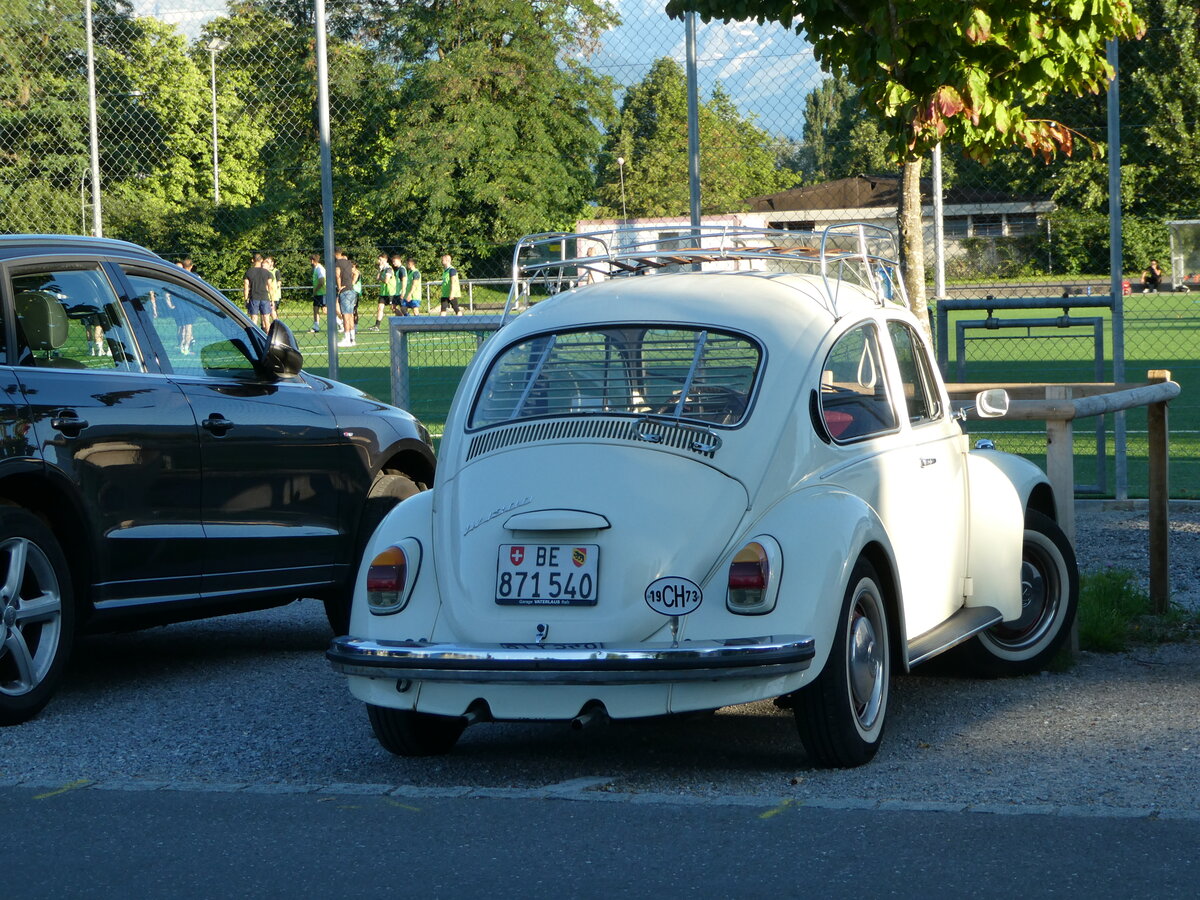 (253'100) - VW-K�fer - BE 871'540 - am 27. Juli 2023 in Thun, Strandbad