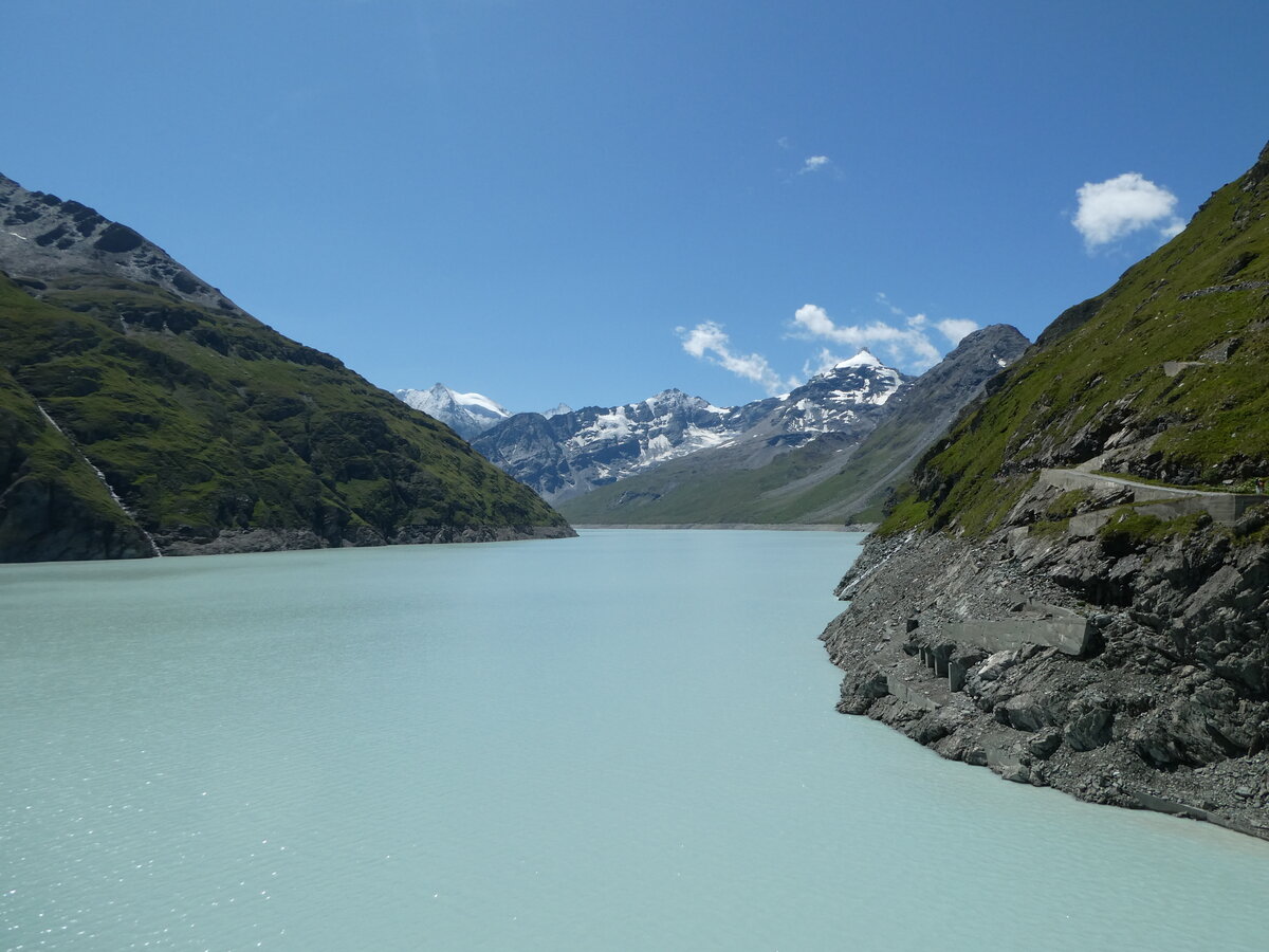 (253'202) - Der Lac des Dix am 30. Juli 2023 in Dixence