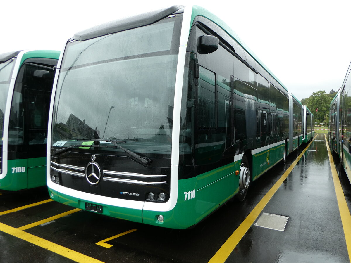 (253'483) - BVB Basel - Nr. 7110 - Mercedes am 6. August 2023 in Winterthur, EvoBus