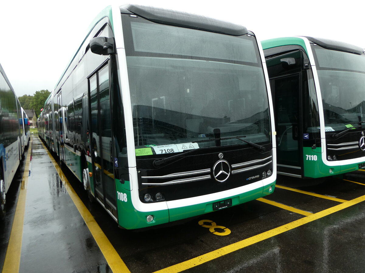 (253'486) - BVB Basel - Nr. 7108 - Mercedes am 6. August 2023 in Winterthur, EvoBus