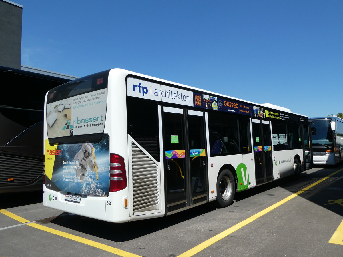 (253'619) - Maag, Kloten - Nr. 38/ZH 590'938 - Mercedes am 11. August 2023 in Winterthur, EvoBus