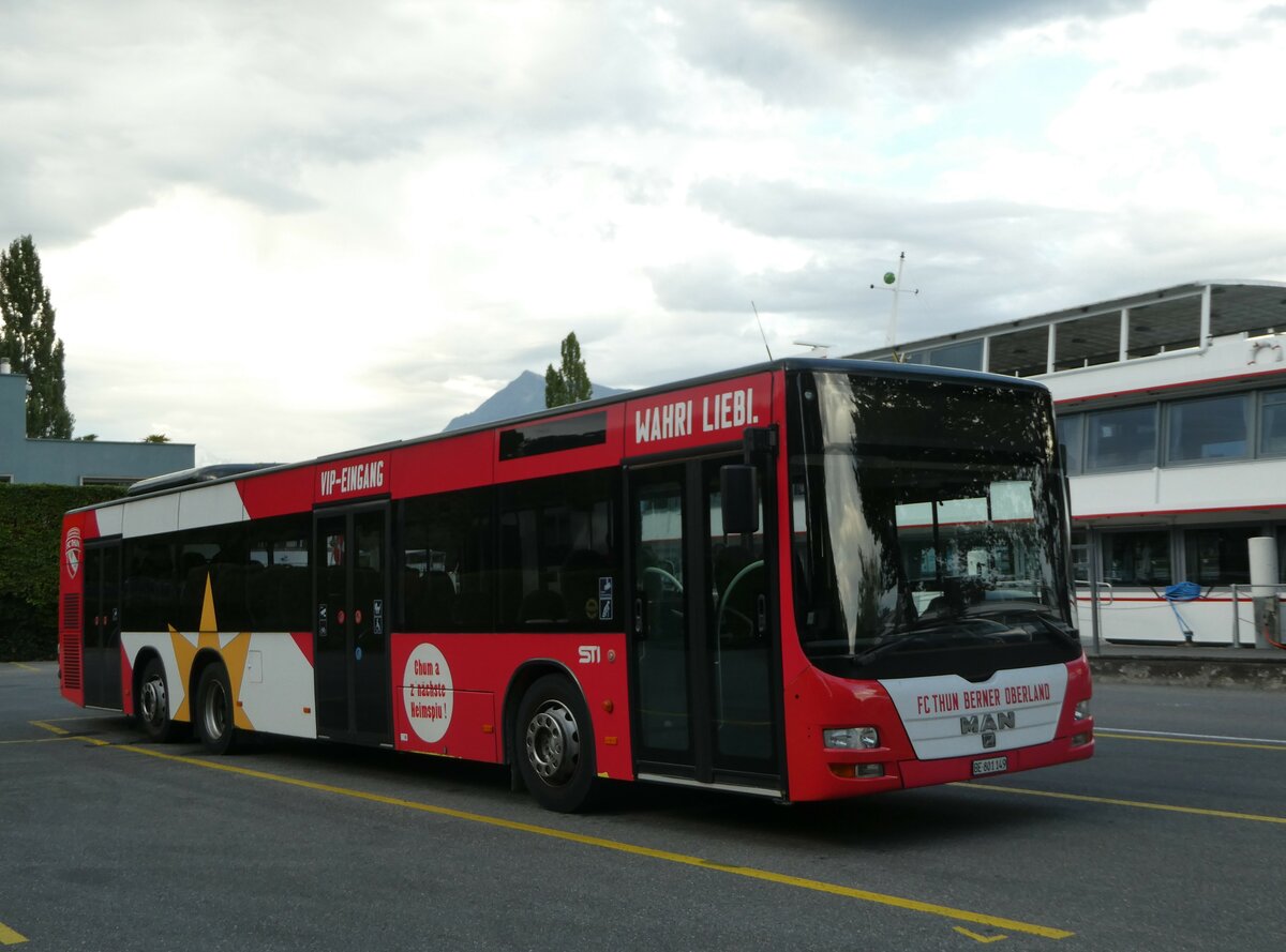 (253'657) - STI Thun - Nr. 149/BE 801'149 - MAN am 12. August 2023 bei der Schifflndte Thun