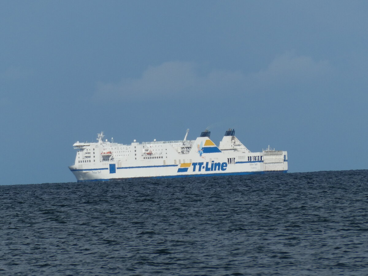 (254'483) - TT-Line auf der Ostsee am 31. August 2023 vor Ahlbeck