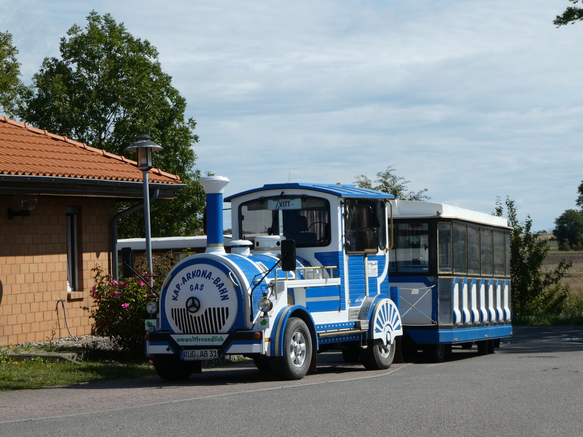 (254'569) - Kap-Arkona-Bahn, Putgarten - RG-AB 31 - am 1. September 2023 in Putgarten, Parkplatz