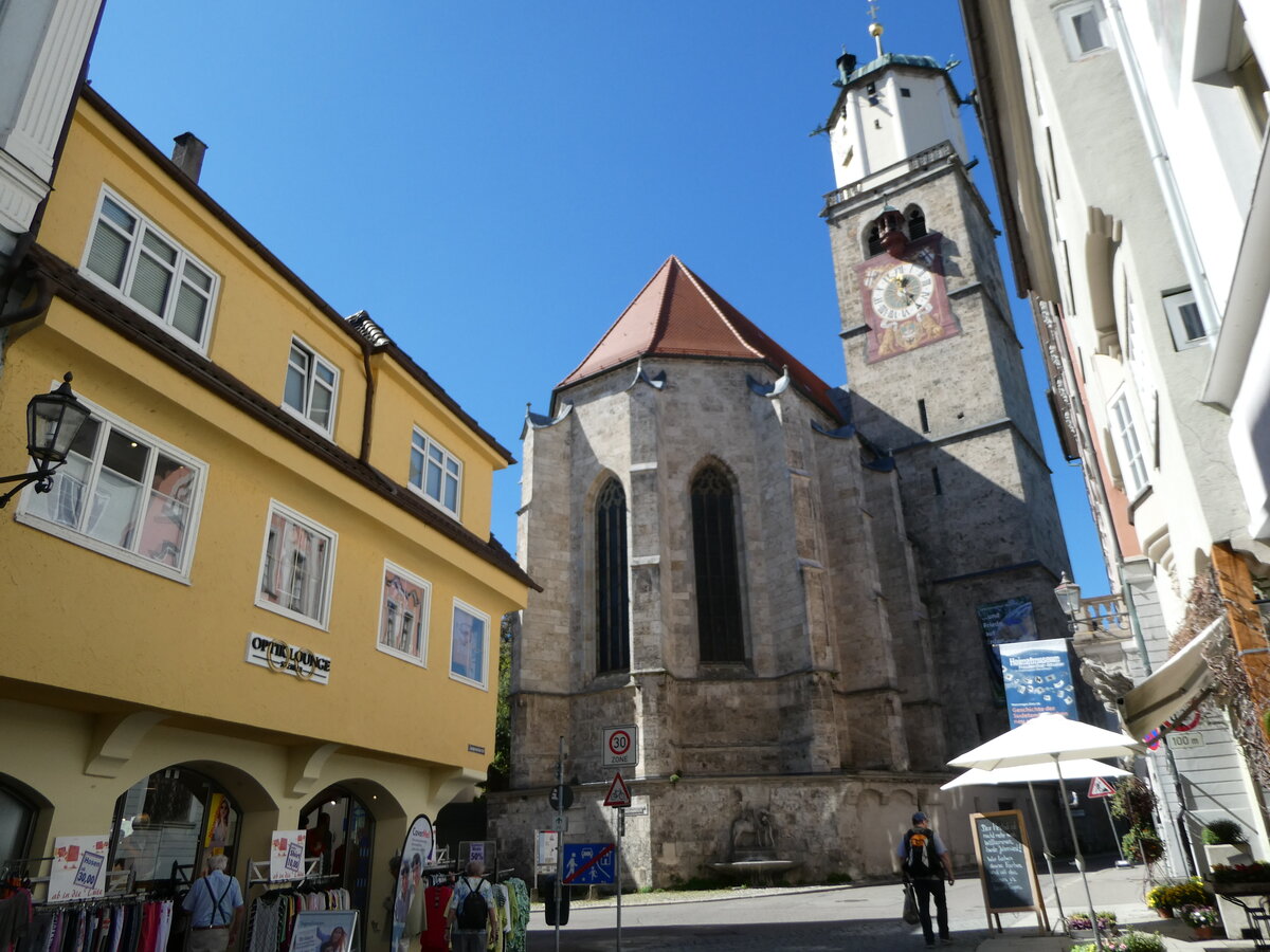 (254'765) - Kirche St. Martin am 4. September 2023 in Memmingen
