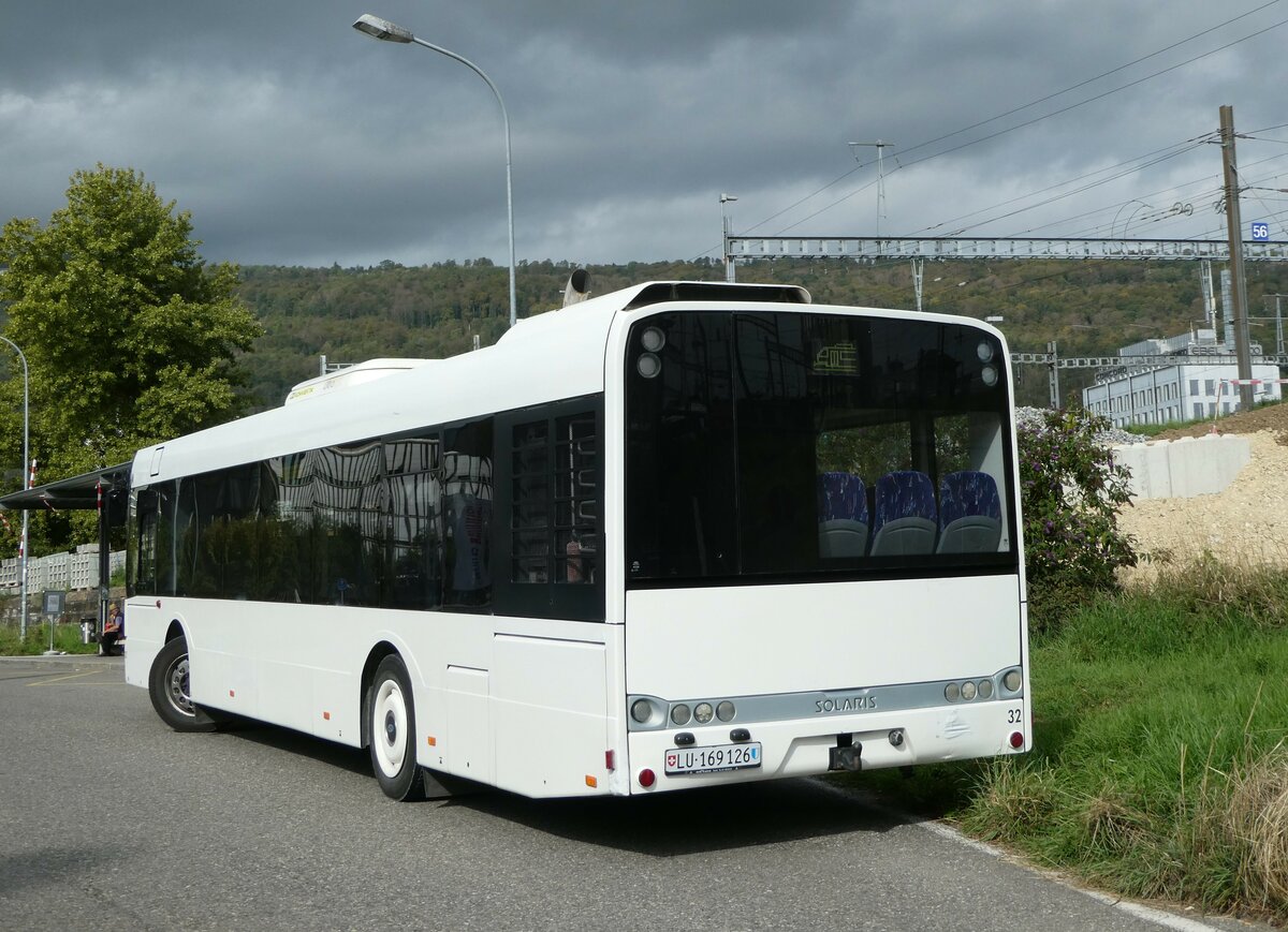 (255'730) - ARAG Ruswil - Nr. 32/LU 169'126 - Solaris am 30. September 2023 in Biel, Car Terminal