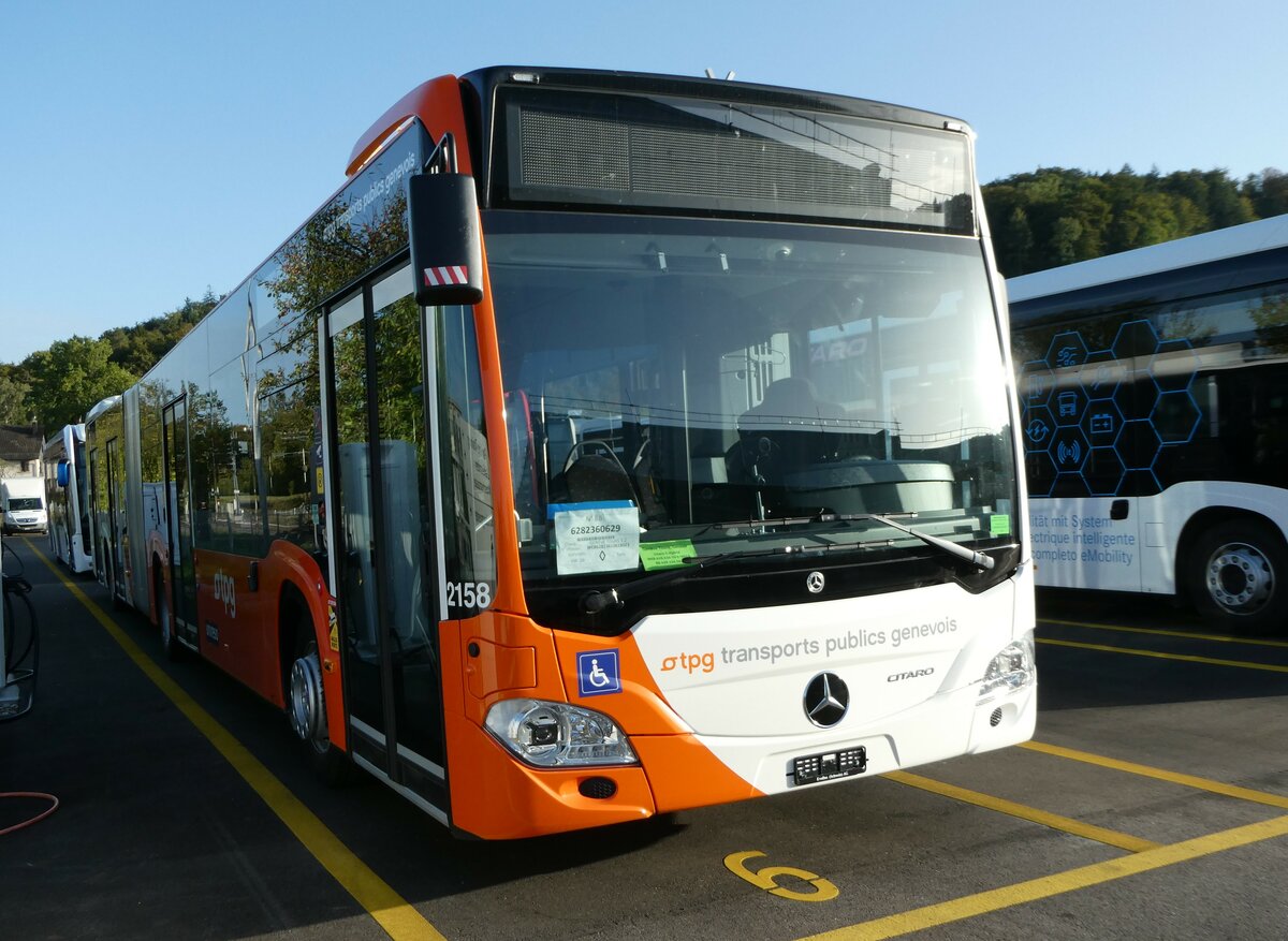 (255'986) - Genve-Tours, Genve - Nr. 2158 - Mercedes am 7. Oktober 2023 in Winterthur, Daimler Buses