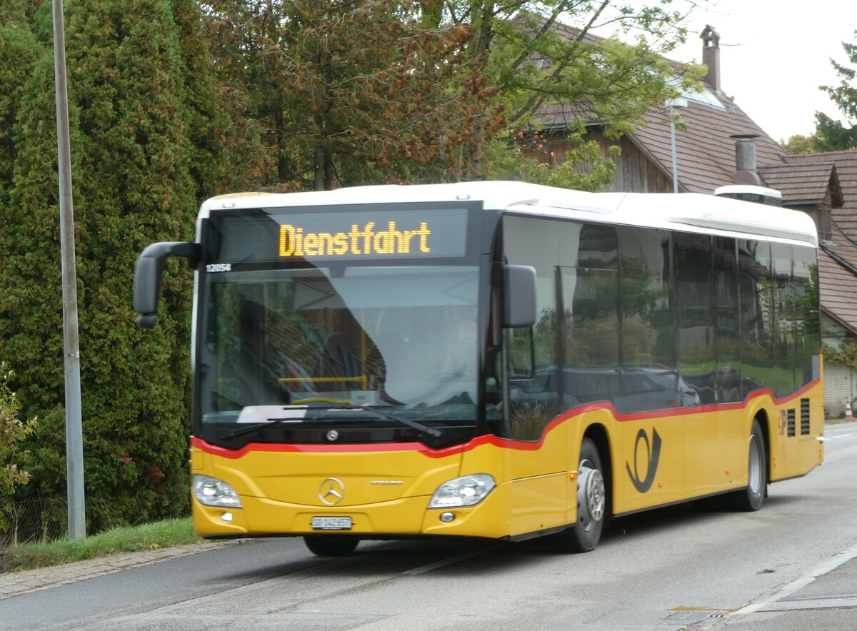 (256'414) - Steiner, Messen - SO 142'657/PID 12'054 - Mercedes am 26. Oktober 2023 in Messen, Post