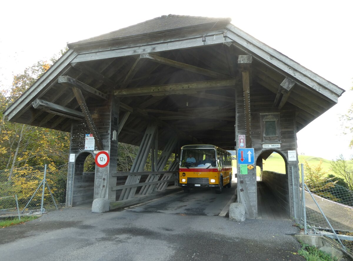 (256'505) - Hohe Br�cke am 28. Oktober 2023 in Sachseln