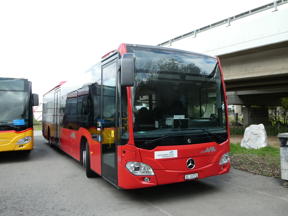 (256'693) - AFA Adelboden - Nr. 95/BE 26'774 - Mercedes am 5. November 2023 in Kerzers, Interbus