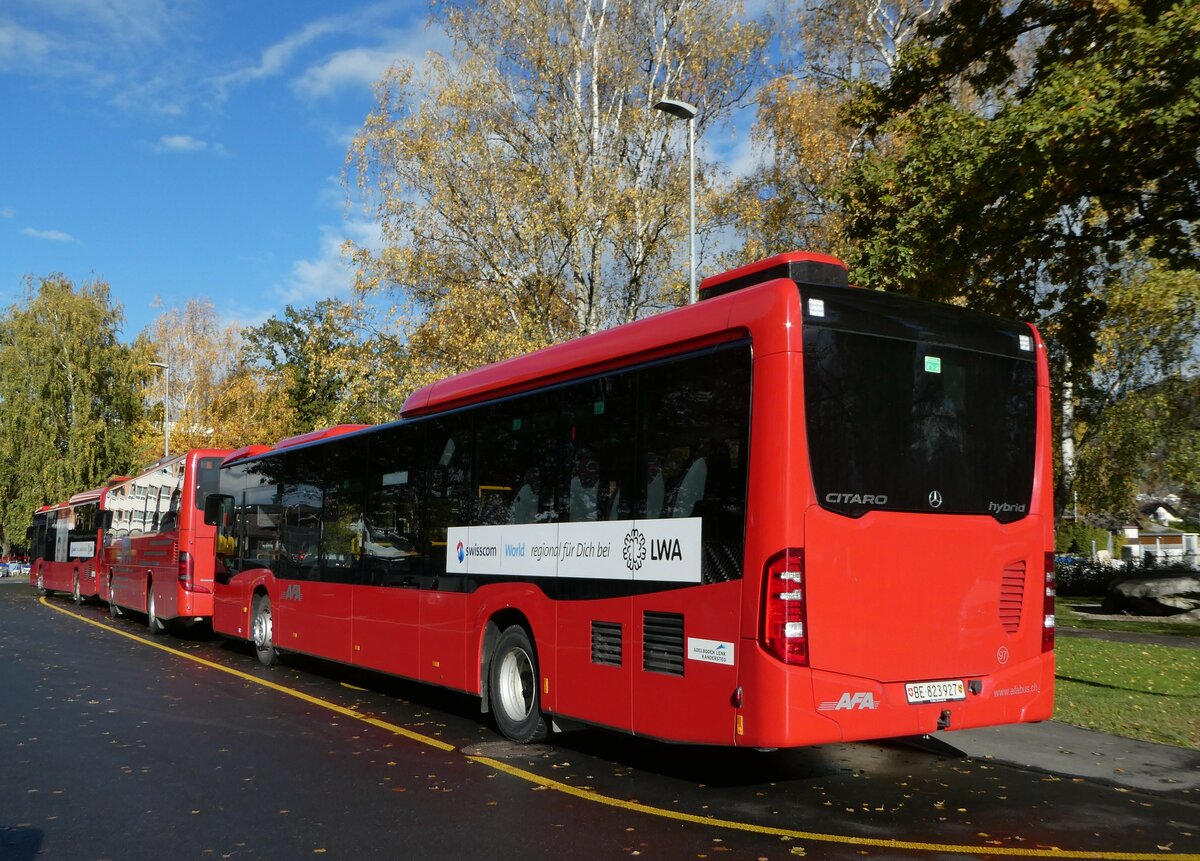 (256'968) - AFA Adelboden - Nr. 97/BE 823'927 - Mercedes am 11. November 2023 in Thun, Lachen