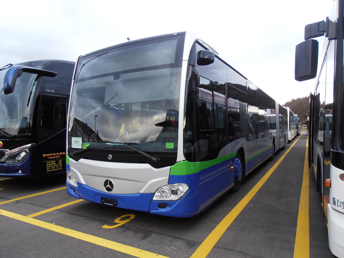 (257'885) - TPL Lugano - (618'388) - Mercedes am 23. Dezember 2023 in Winterthur, Daimler Buses