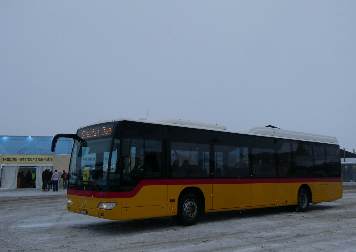 (258'239) - Engeloch, Riggisberg - Nr. 14/BE 671'028/PID 5065 - Mercedes am 6. Januar 2024 in Adelboden, Weltcup