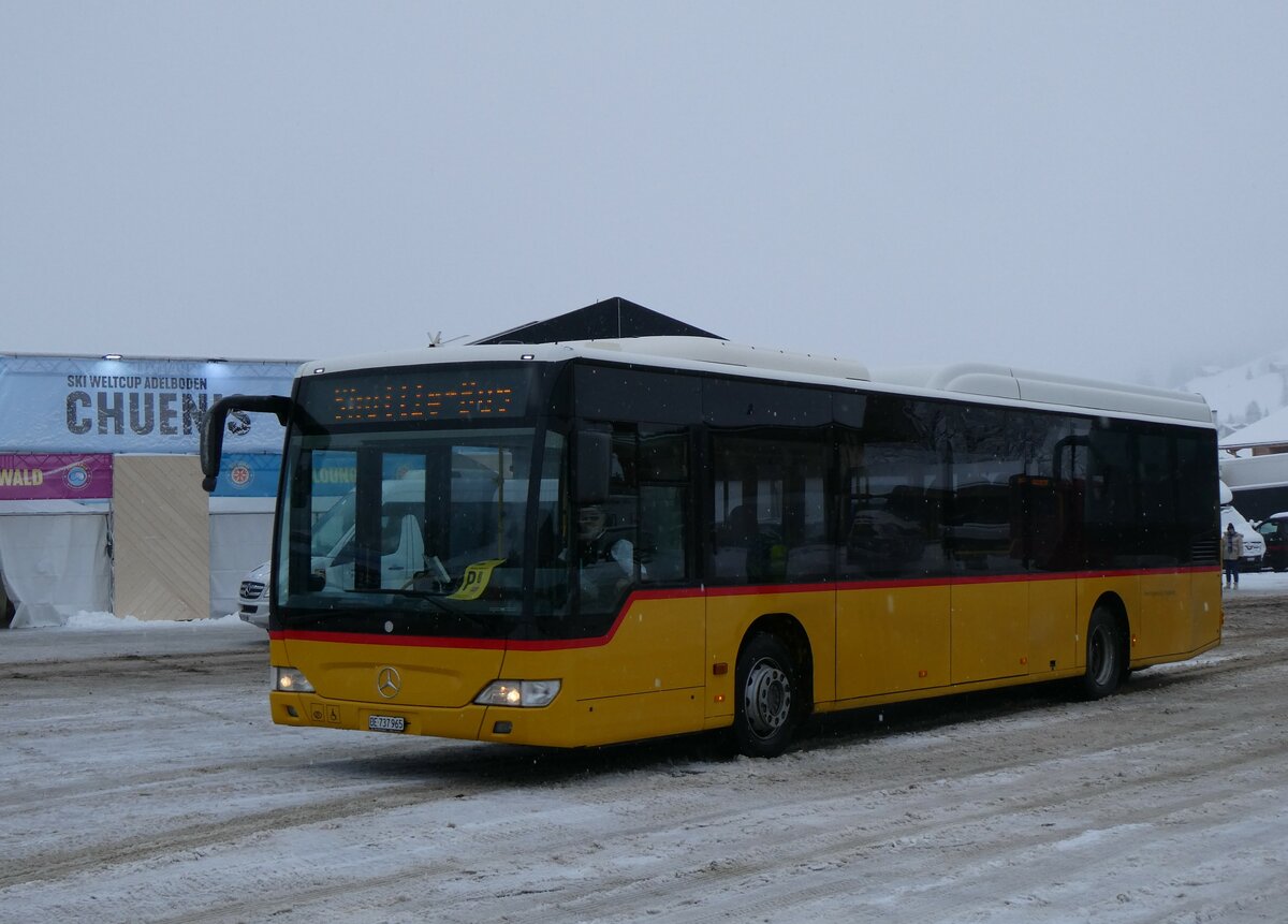 (258'240) - Engeloch, Riggisberg - Nr. 6/BE 737'965/PID 4846 - Mercedes am 6. Januar 2024 in Adelboden, Weltcup