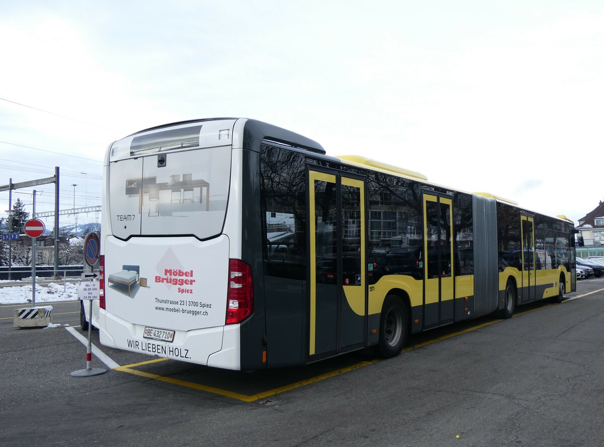 (258'810) - STI Thun - Nr. 710/BE 432'710 - Mercedes am 22. Januar 2024 in Thun, CarTerminal