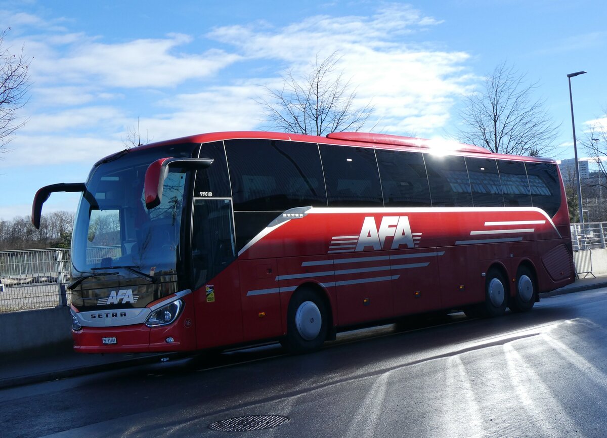 (258'891) - AFA Adelboden - Nr. 16/BE 21'181 - Setra am 25. Januar 2024 in Bern, Ferienmesse