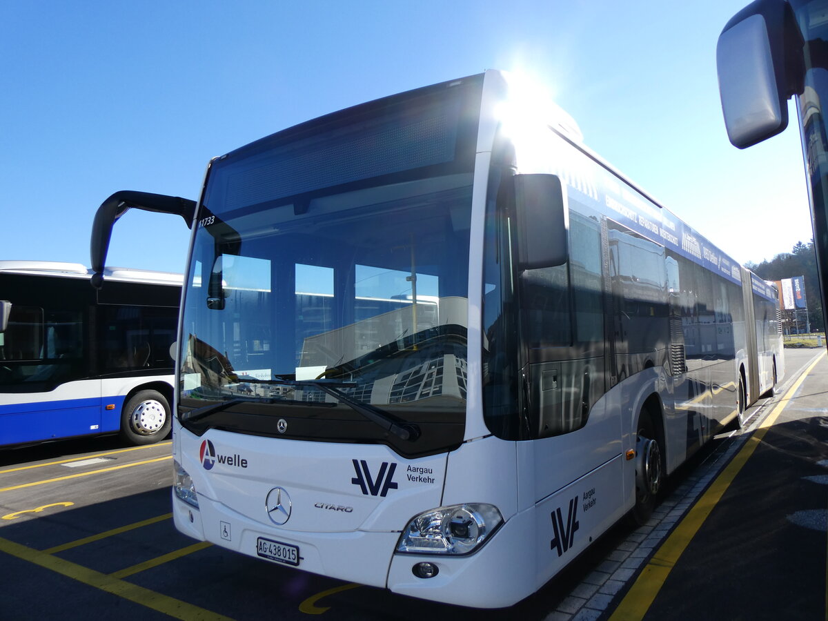 (259'073) - Wicki, Zufikon - AG 438'015/PID 11'733 - Mercedes am 3. Februar 2024 in Winterthur, Daimler Buses