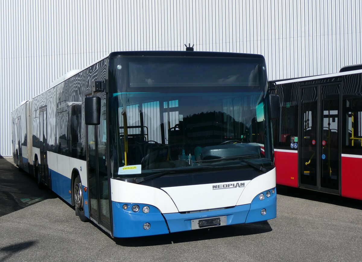 (259'599) - VBZ Zrich - Nr. 544 - Neoplan am 24. Februar 2024 in Winterthur, Daimler Buses