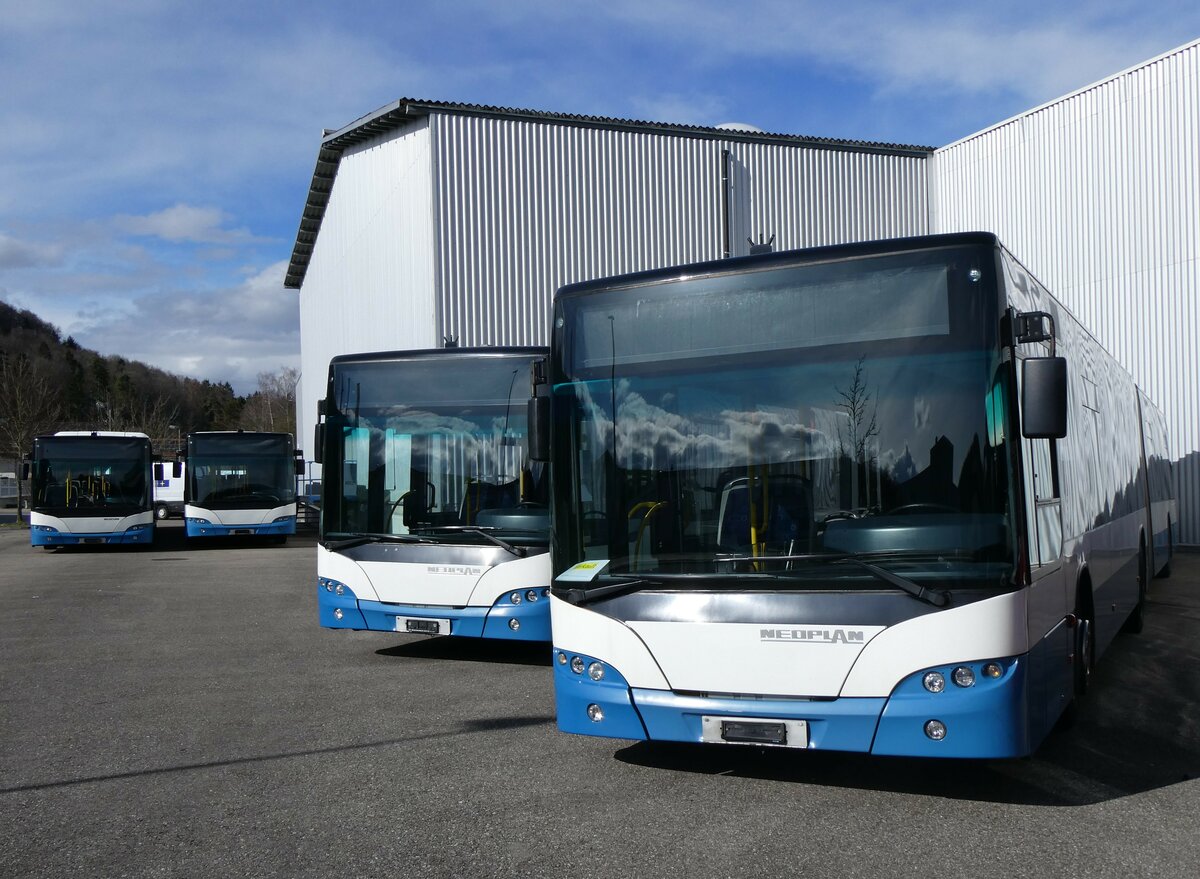 (259'607) - VBZ Zrich - Nr. 544 - Neoplan am 24. Februar 2024 in Winterthur, Daimler Buses