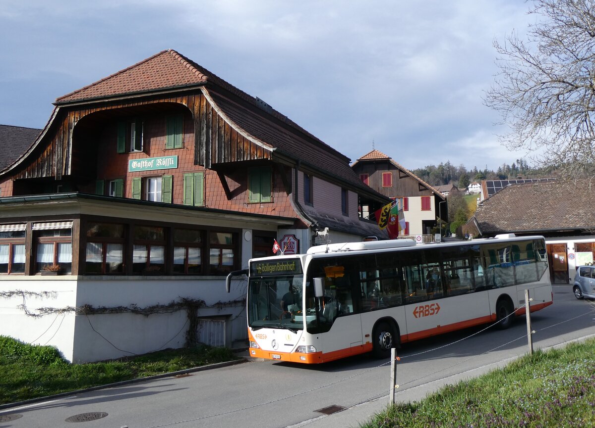 (260'034) - RBS Worblaufen - Nr. 3/BE 767'003 - Mercedes am 3. Mrz 2024 in Habstetten, Rssli