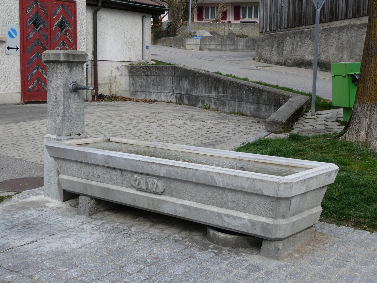 (260'355) - Brunnen von 2012 am 15. M�rz 2024 in Riggisberg