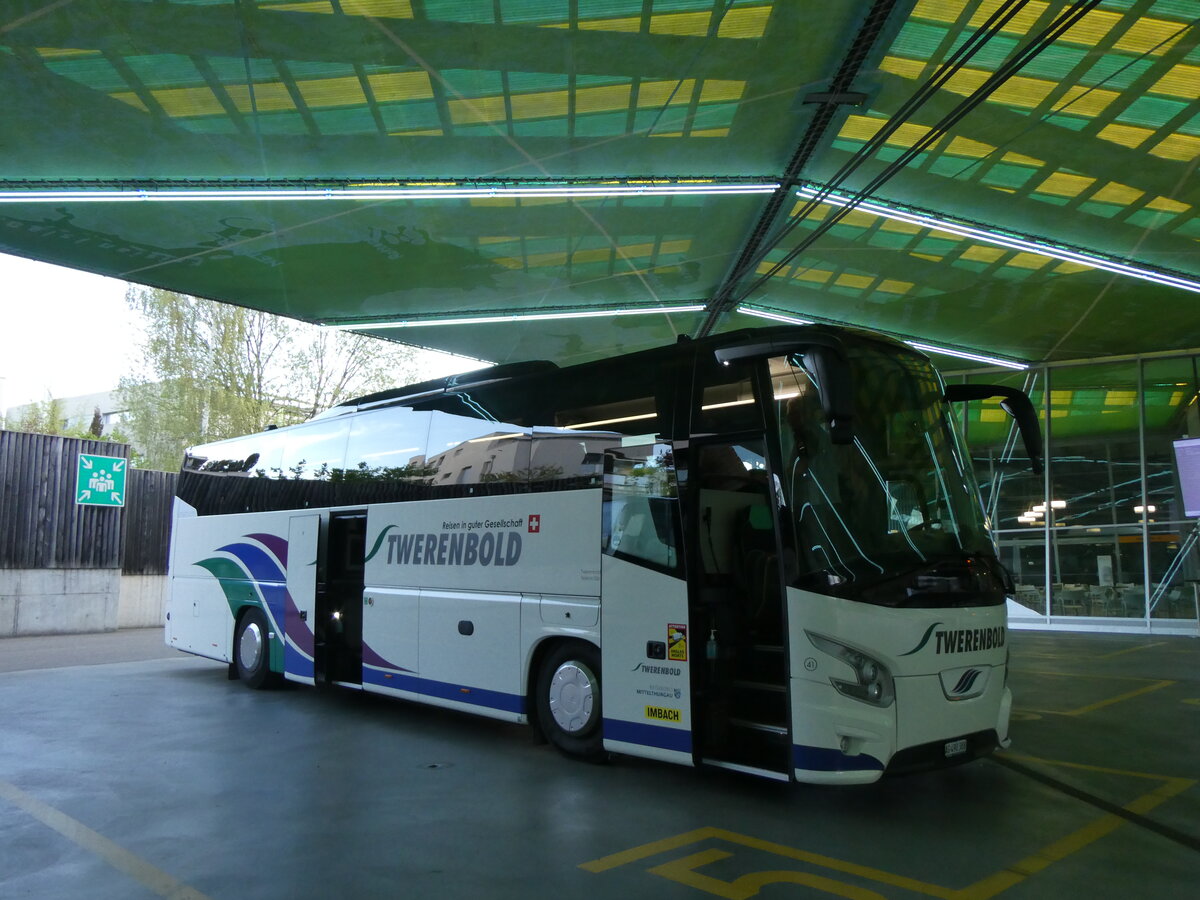 (261'232) - Twerenbold, Baden - Nr. 41/AG 490'388 - VDL am 13. April 2024 in Rtihof, Carterminal