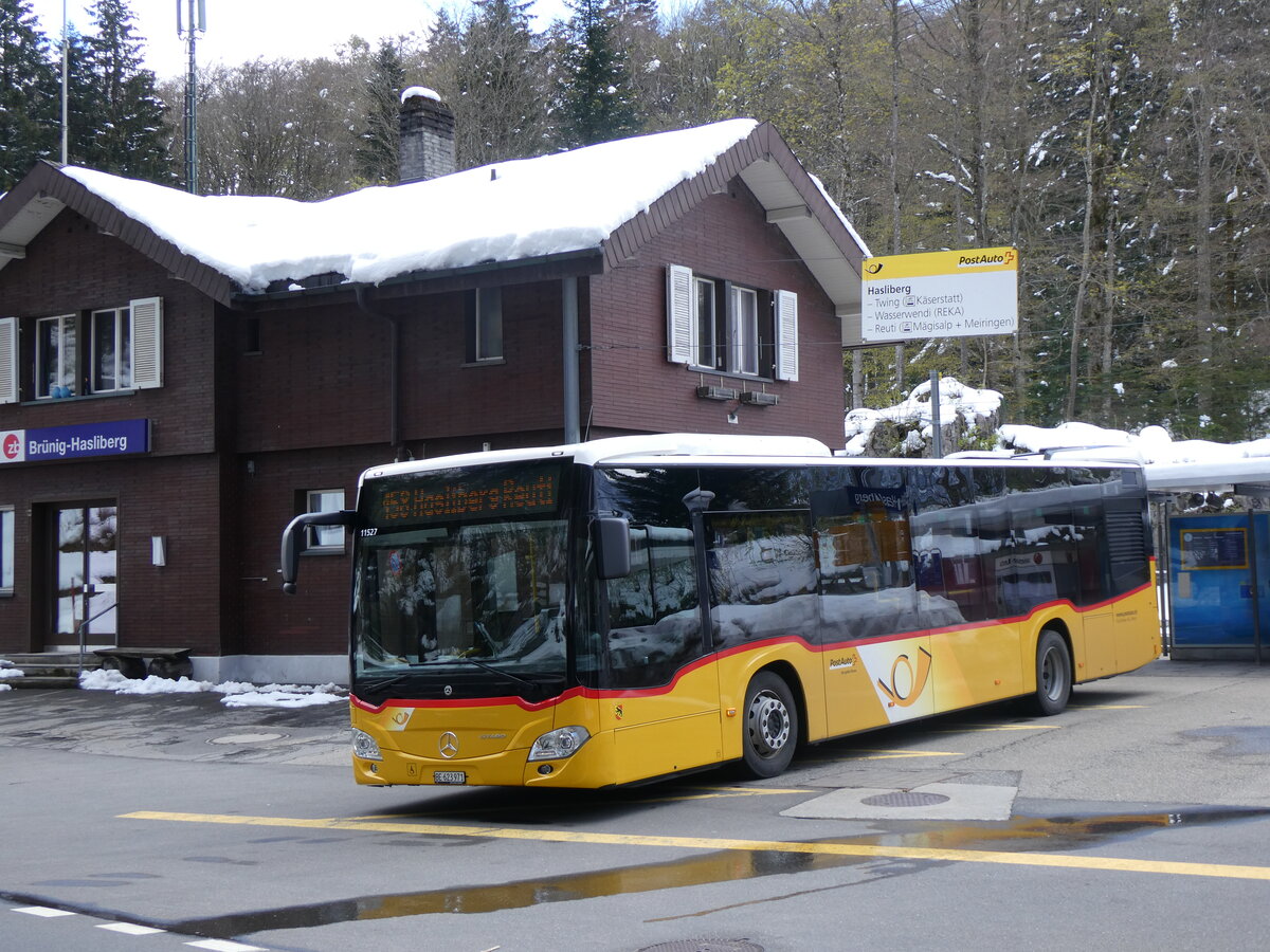 (261'701) - Flck, Brienz - Nr. 7/BE 623'971/PID 11'527 - Mercedes am 25. April 2024 auf dem Brnigpass