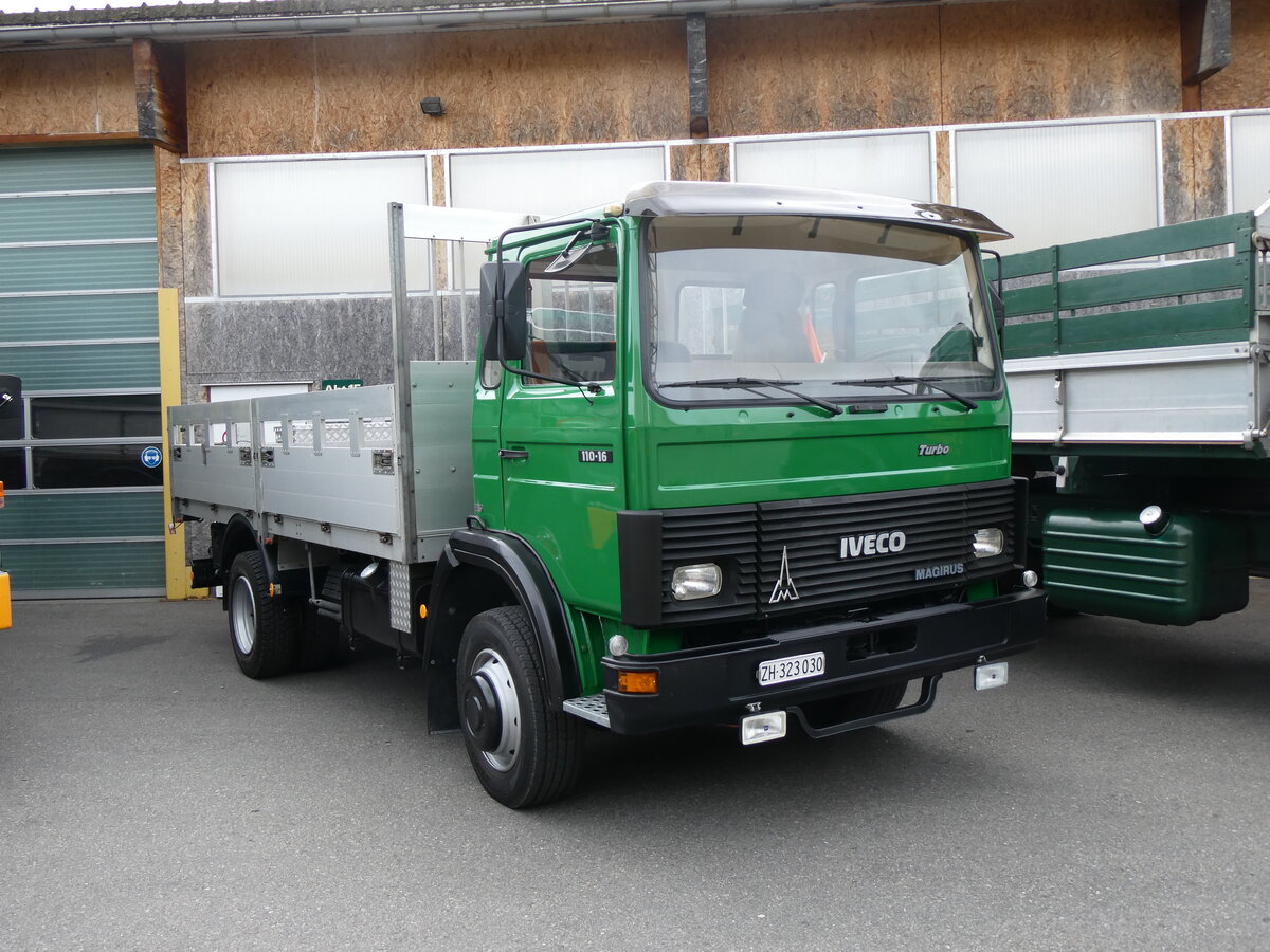 (261'917) - Iveco-Magirus - ZH 323'030 - am 4. Mai 2024 in Attikon, Wegm�ller