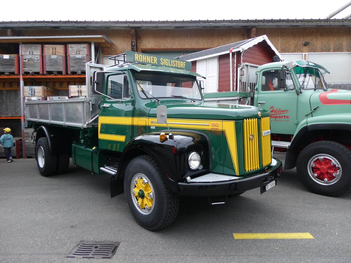 (261'919) - Rohner, Siglistorf - AG 14'666 - Scania am 4. Mai 2024 in Attikon, Wegm�ller