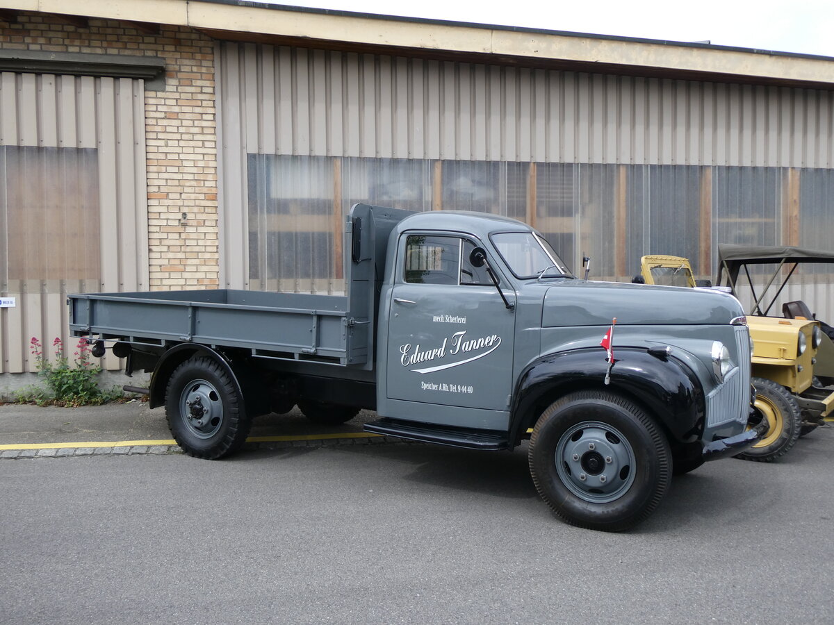 (261'991) - Tanner, Speicher - AR 3243 - Studebaker am 4. Mai 2024 in Attikon, Wegm�ller