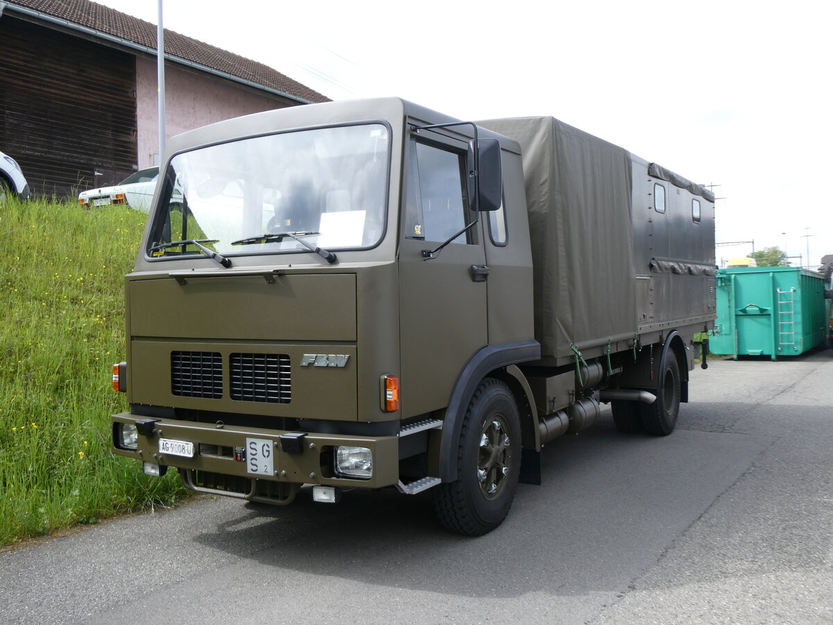 (262'054) - FBW - AG 9008 U - am 4. Mai 2024 in Attikon, Wegm�ller